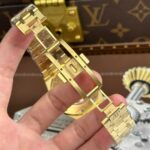 Audemars Piguet Copies Watches Royal Oak Openworked Yellow 15407 Skeleton Dial THB Factory 41mm - Image 15