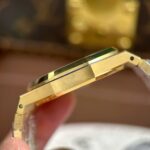 Audemars Piguet Copies Watches Royal Oak Openworked Yellow 15407 Skeleton Dial THB Factory 41mm - Image 12