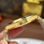 Audemars Piguet Copies Watches Royal Oak Openworked Yellow 15407 Skeleton Dial THB Factory 41mm - Image 11