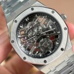 Audemars Piguet Knock Off Watches Royal Oak Tourbillon 26735 Skeleton Dial Metal Wire 41mm - Image 3