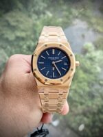 Audemars Piguet Replica Watch Royal Oak 15202OR Jumbo Blue Dial ZF Factory 39mm - Image 3