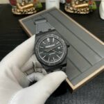 爱彼（Audemars Piguet）皇家橡树系列15400复刻腕表，碳纤维表盘，黑色，41毫米 - Image 4
