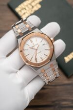 Audemars Piguet Royal Oak 15400 Demi Rose Replica Watch ZF Factory 41mm - Image 2