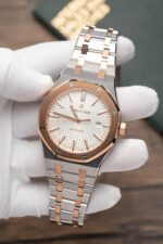 Audemars Piguet Royal Oak 15400 Demi Rose Replica Watch ZF Factory 41mm