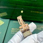 Audemars Piguet Royal Oak 15400 Rose Gold Fake Watch White Dial IP Factory 41mm - Image 13