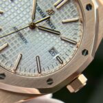 Audemars Piguet Royal Oak 15400 Rose Gold Fake Watch White Dial IP Factory 41mm - Image 8