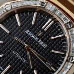 Audemars Piguet Replica Watches Royal Oak 15400OR Custom Moissanite Diamonds 41mm - Image 5