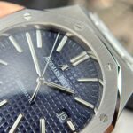 Audemars Piguet Royal Oak 15400ST Copies Watches Blue Dial Metal Wire APS Factory 41mm - Image 6