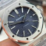 Audemars Piguet Royal Oak 15400ST Copies Watches Blue Dial Metal Wire APS Factory 41mm - Image 5