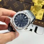 Audemars Piguet Royal Oak 15400ST Replica Watch Blue Dial Rubber Strap APS Factory 41mm - Image 2