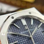 Audemars Piguet Royal Oak 15400ST Replica Watch Blue Dial Rubber Strap APS Factory 41mm - Image 5