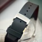 Audemars Piguet Replica Watch Royal Oak 15400ST Black Dial Rubber Strap 41mm - Image 8