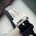 Audemars Piguet Replica Watch Royal Oak 15400ST Black Dial Rubber Strap 41mm - Image 7