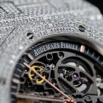 Audemars Piguet Royal Oak 15407 Custom Full Moissanite Diamonds Hong Kong 41mm - Image 7