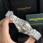 Audemars Piguet Royal Oak 15410 Frosted Gold Best Replica Watch Blue Dial APS Factory 41mm - Image 12