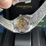 Audemars Piguet Royal Oak 15410 Frosted Gold Best Replica Watch Blue Dial APS Factory 41mm - Image 10