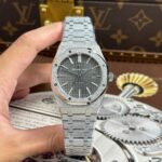 Audemars Piguet Royal Oak 15410 Frosted Replica Watches Gray Dial Automatic Movement APS Factory 41mm