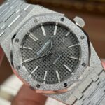 Audemars Piguet Royal Oak 15410 Frosted Replica Watches Gray Dial Automatic Movement APS Factory 41mm - Image 4
