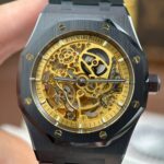 Audemars Piguet Royal Oak 15416 Skeleton Dial Replica Watches Black Ceramic THB Factory 41mm - Image 4