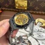 Audemars Piguet Royal Oak 15416 Skeleton Dial Replica Watches Black Ceramic THB Factory 41mm - Image 3