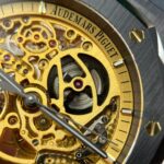 Audemars Piguet Royal Oak 15416 Skeleton Dial Replica Watches Black Ceramic THB Factory 41mm - Image 7