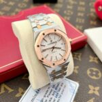 Audemars Piguet Royal Oak 15450 Copies Watches Demi Rose Gold IP Factory 37mm - Image 2