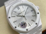 Audemars Piguet Royal Oak 15500 Best Copies Watch White Ceramic APS Factory 41mm - Image 5