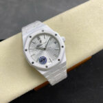 Audemars Piguet Royal Oak 15500 Best Copies Watch White Ceramic APS Factory 41mm