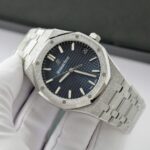 Audemars Piguet Royal Oak 15500ST Frosted Gold Replica Watch Dial Blue 41mm - Image 3