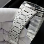 Audemars Piguet Royal Oak 15500ST Frosted Gold Replica Watch Dial Blue 41mm - Image 10