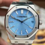 Audemars Piguet Royal Oak 15510BC Imitation Watches Ice Blue Metal Wire ZF Factory 41mm - Image 4