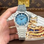Audemars Piguet Royal Oak 15510BC Replica Watches Ice Blue Automatic Movement ZF Factory 41mm
