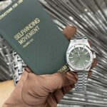 Audemars Piguet Replica Watch Royal Oak 15510ST Green Dial ZF Factory 41mm