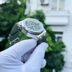 Audemars Piguet Replica Watches Royal Oak 15720ST Green Dial IP Factory 42mm - Image 5