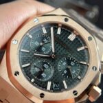 Audemars Piguet Copies Watch Royal Oak 26240 Dial Green APS Factory 41mm - Image 6