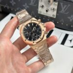 Audemars Piguet Replica Watch Royal Oak 26240 Rose Gold Dial Black APS Factory 41mm - Image 2