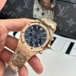 Audemars Piguet Royal Oak 26240 Rose Gold Replica Watch Dial Blue APS Factory 41mm - Image 4