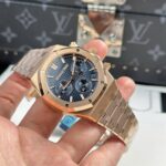 Audemars Piguet Royal Oak 26240 Rose Gold Replica Watch Dial Blue APS Factory 41mm - Image 3
