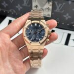 Audemars Piguet Royal Oak 26240 Rose Gold Replica Watch Dial Blue APS Factory 41mm