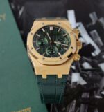 Audemars Piguet Copies Watch Royal Oak 26240OR Green Dial Custom Gold Wrapped 41mm - Image 3