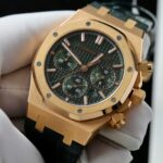 Audemars Piguet Copies Watch Royal Oak 26240OR Green Dial Custom Gold Wrapped 41mm - Image 5