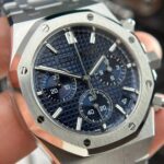 Audemars Piguet Royal Oak 26240ST Replica Watch Blue Dial Metal Wire 41mm - Image 4