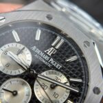 Audemars Piguet Replica Watch Royal Oak 26331 Chronograph Dial Black 41mm - Image 7