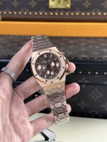 Audemars Piguet Replica Watch Royal Oak 26331OR Chocolate Dial IP Factory 41mm - Image 2