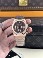 Audemars Piguet Replica Watch Royal Oak 26331OR Chocolate Dial IP Factory 41mm