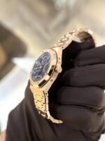 Audemars Piguet Royal Oak 26574OR Rose Gold Replica Watch Blue Dial 41mm - Image 5