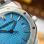 Audemars Piguet Royal Oak 77450 Fake Watches Tiffany Dial Metal Wire OM Factory 34mm - Image 5