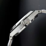 Audemars Piguet Royal Oak Replica Watch Ice Blue Dial Bezel Diamonds Moissanite 34mm - Image 7