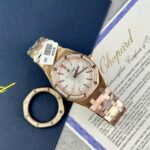 Audemars Piguet Royal Oak Custom Bezel Diamonds Moissanite Hong Kong 34mm - Image 2