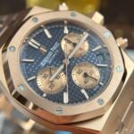 Audemars Piguet Replica Watch Royal Oak Chronograph 26239 Blue Dial New 2025 APS 41mm - Image 5